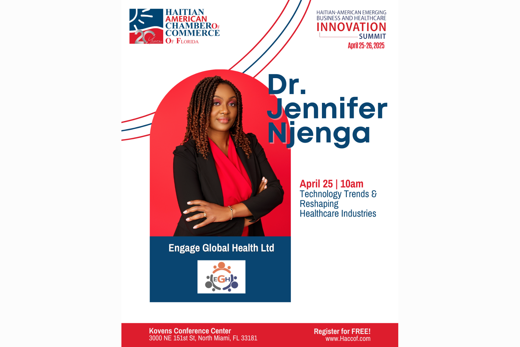 Dr. Jennifer Njenga to Moderate at the 2025 HACCOF Summit